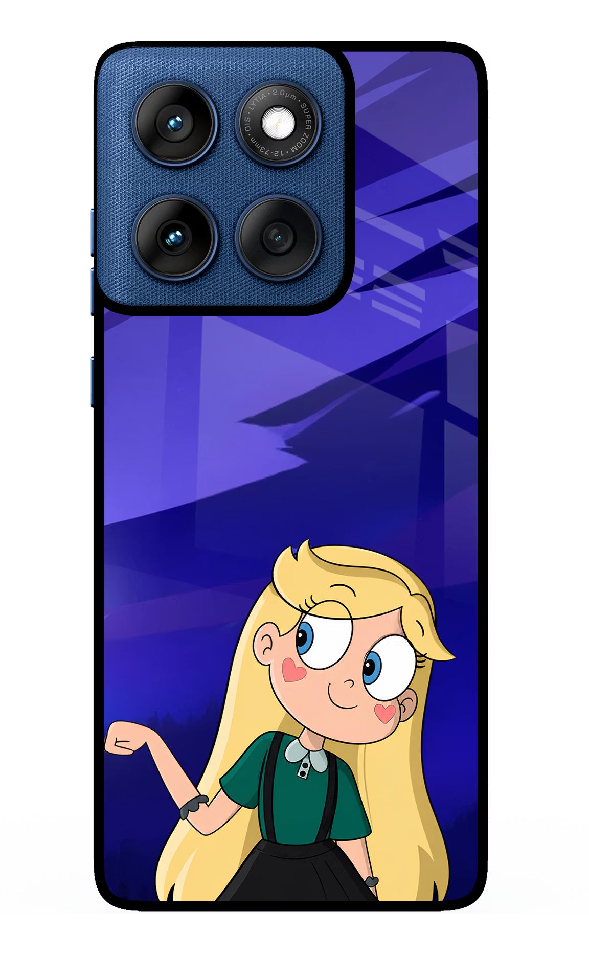 Star Glow Moto Edge 60 Glass Case