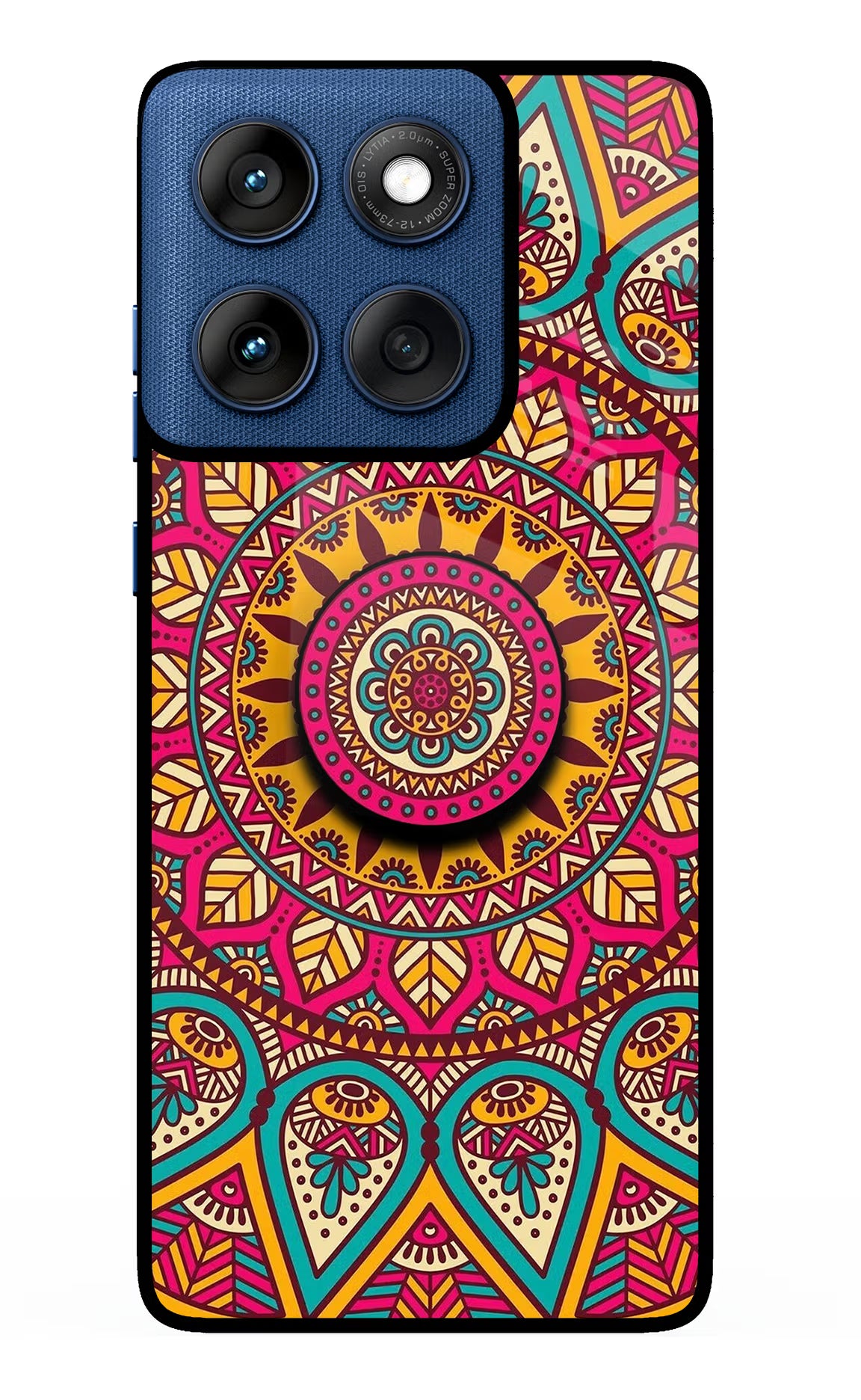 Mandala Moto Edge 60 Pop Case by Casekaro