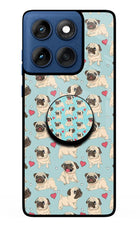 Pug Dog Moto Edge 60 Pop Case by Casekaro
