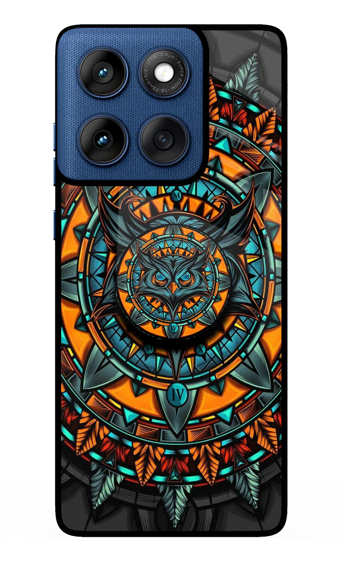 Angry Owl Moto Edge 60 Pop Case by Casekaro