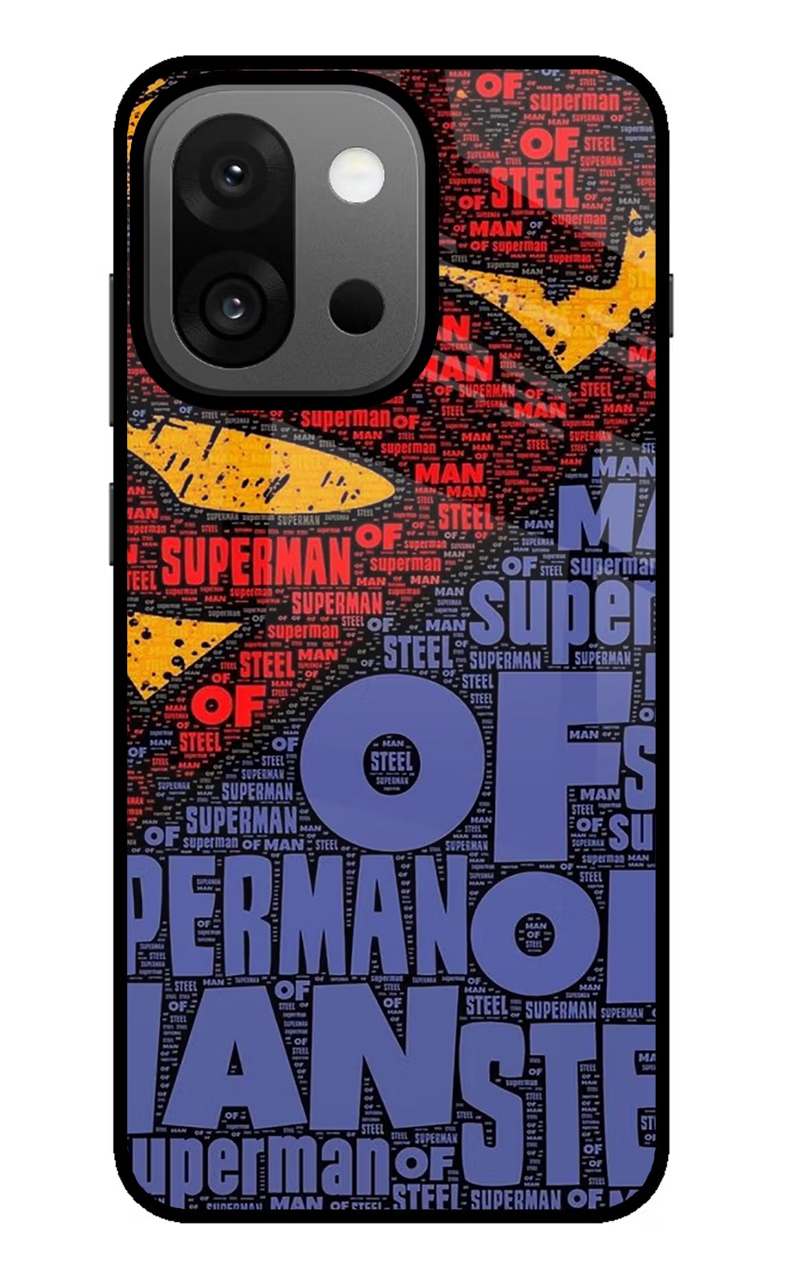 Superman OnePlus 13s Glass Case Back Cover by Casekaro