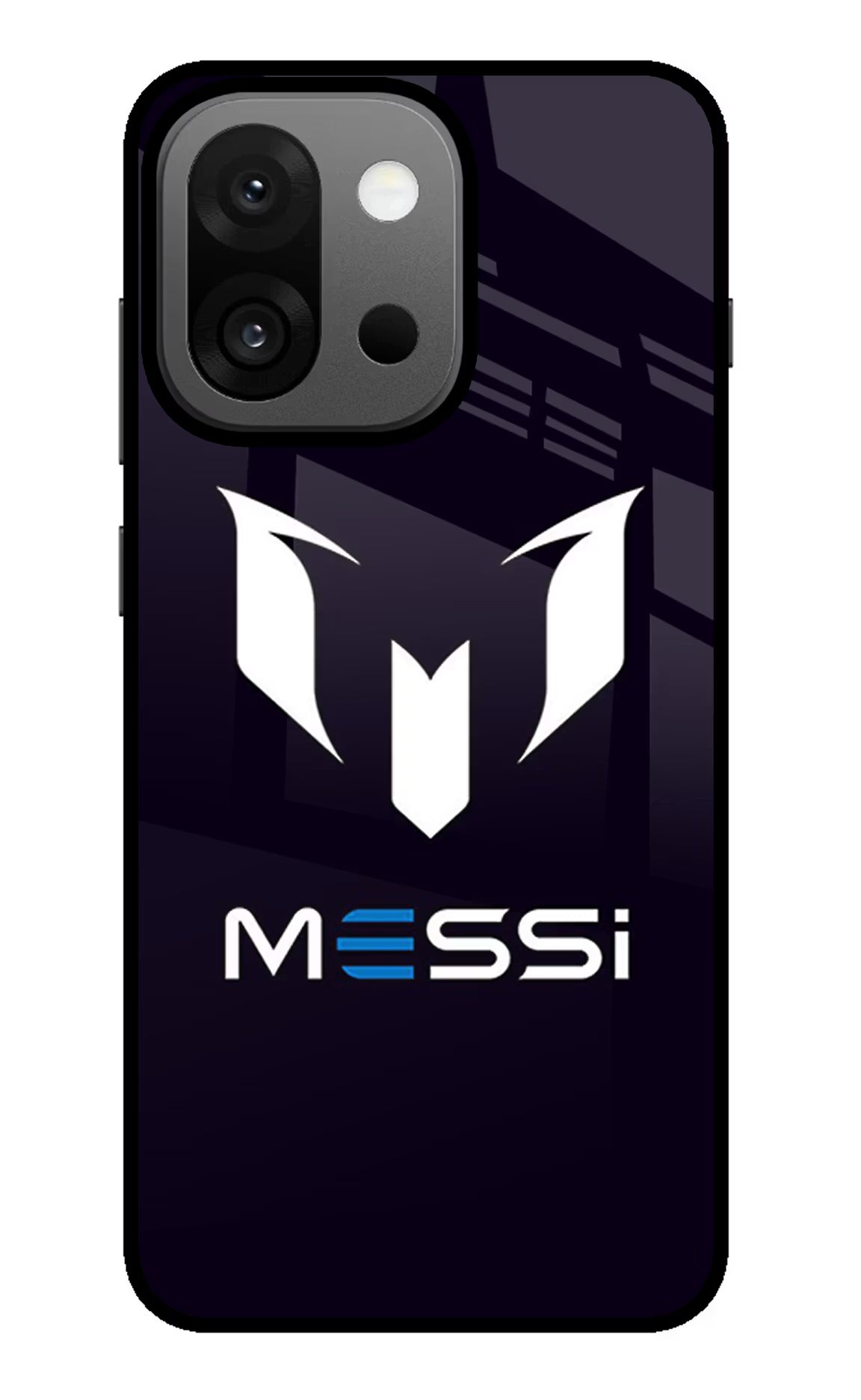 Messi Logo OnePlus 13s Glass Case Back Cover by Casekaro