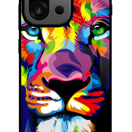 Lion OnePlus 13s Glass Case