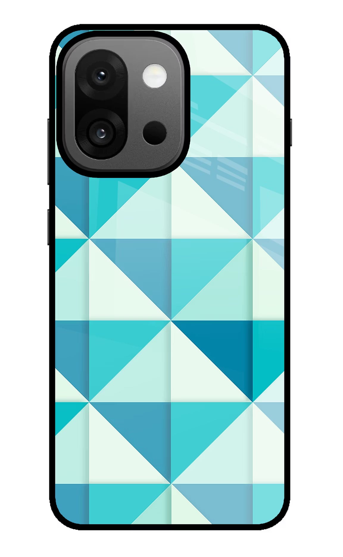 Abstract OnePlus 13s Glass Case Back Cover by Casekaro