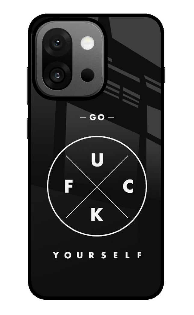 Go Fuck Yourself OnePlus 13s Glass Case