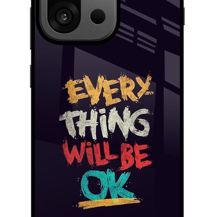Everything Will Be Ok OnePlus 13s Glass Case
