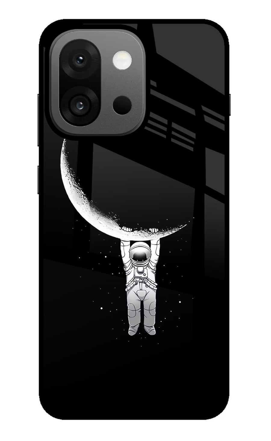 Moon Space OnePlus 13s Back Cover, Glass case