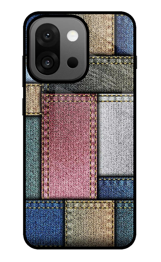 Multicolor Jeans OnePlus 13s Glass Case