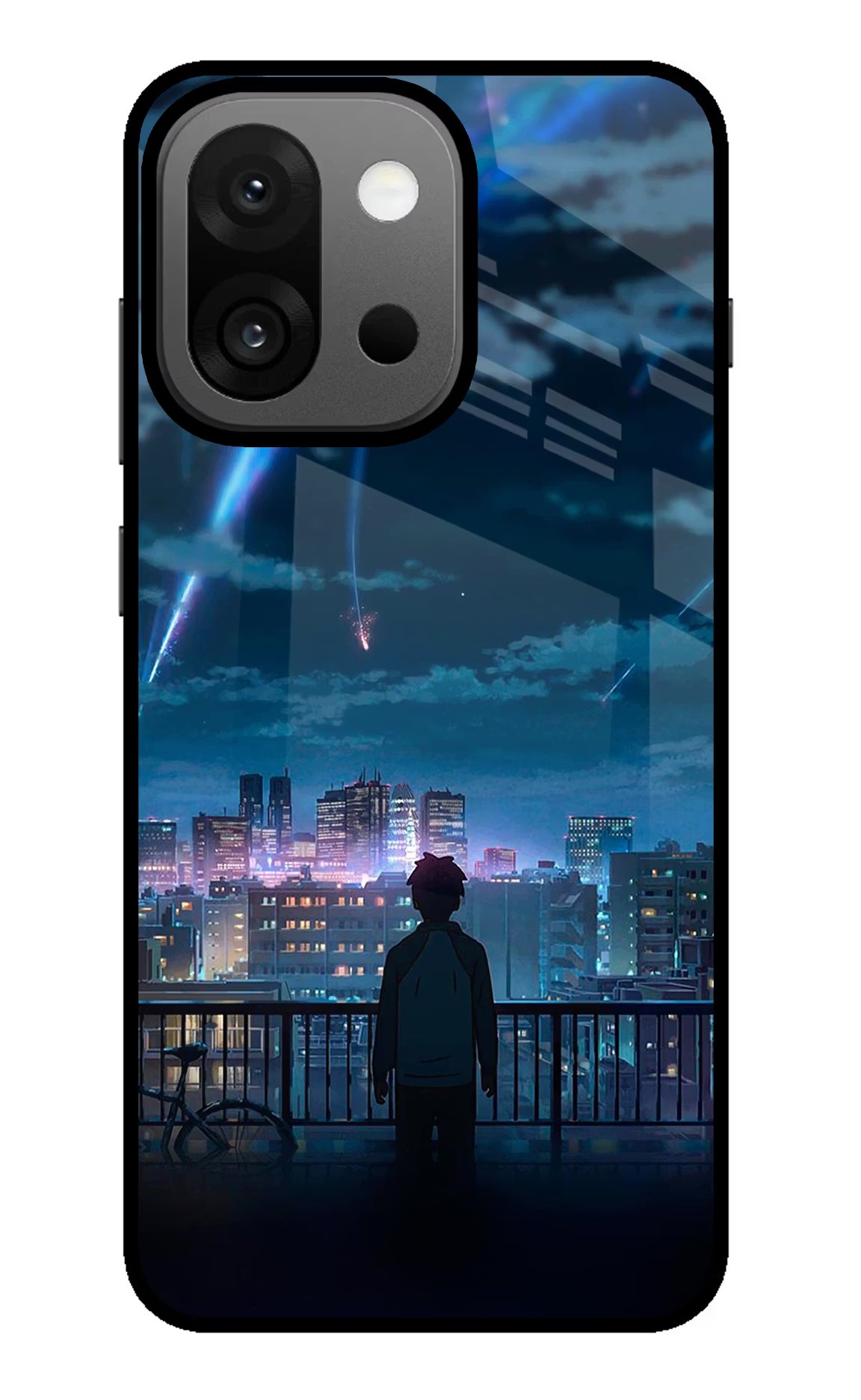 Anime OnePlus 13s Glass Case Back Cover by Casekaro