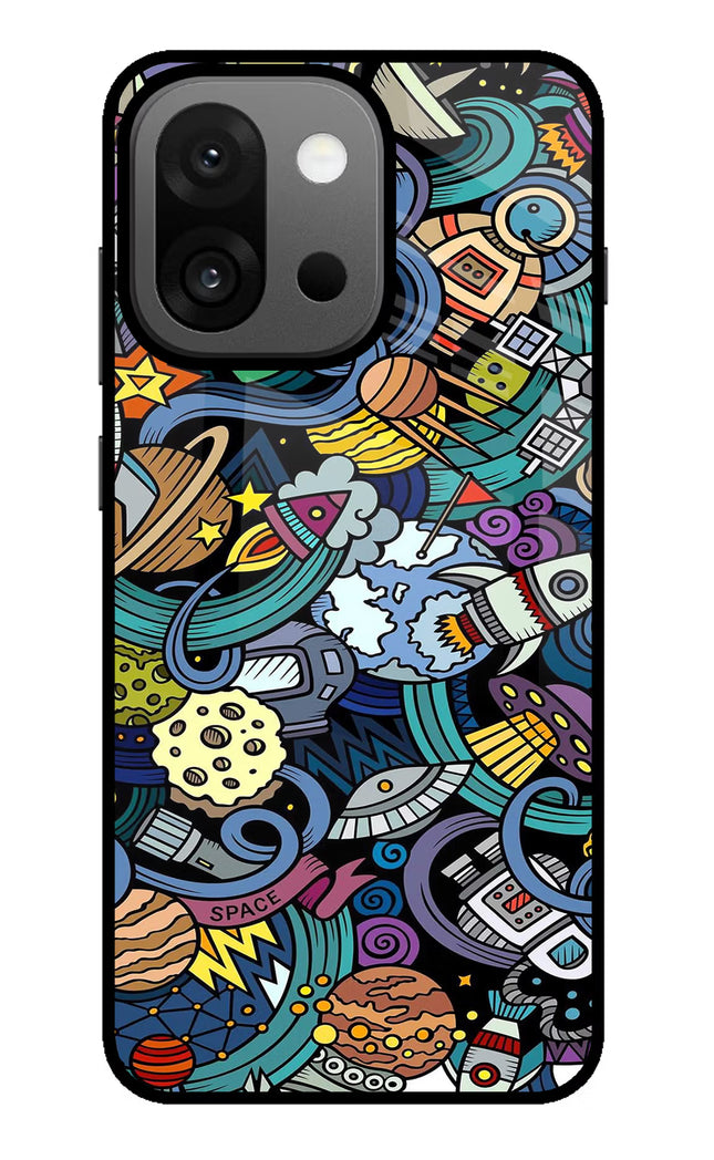 Space Abstract OnePlus 13s Glass Case