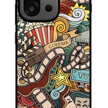 Cinema Abstract OnePlus 13s Glass Case