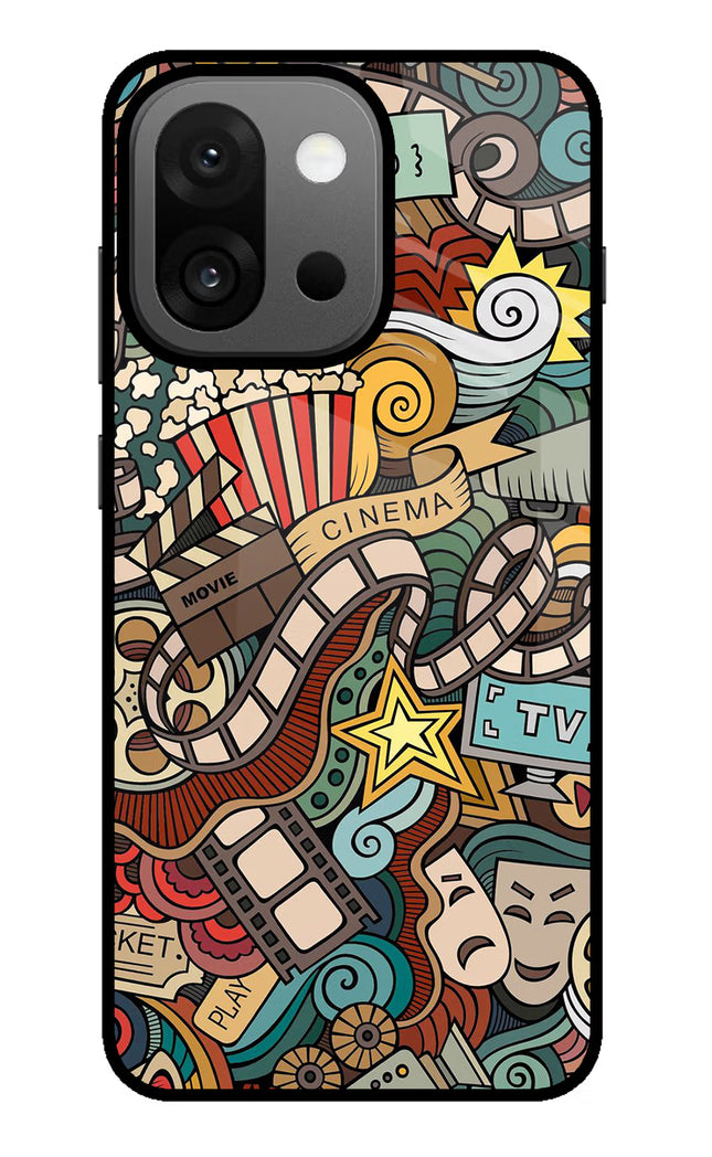 Cinema Abstract OnePlus 13s Glass Case