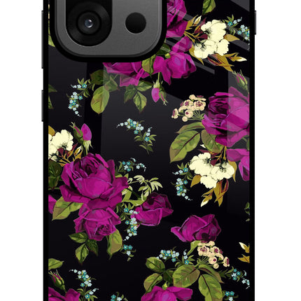 Flowers OnePlus 13s Glass Case