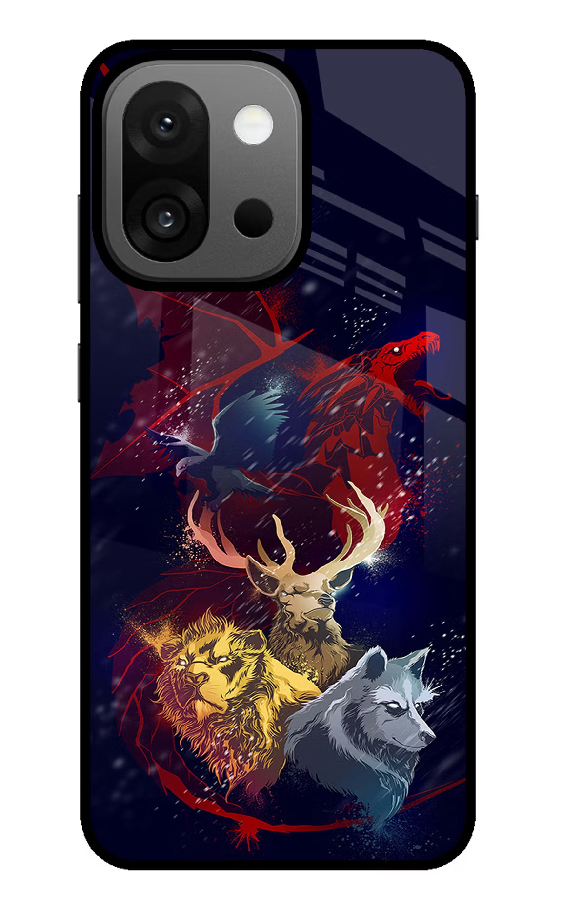 Game Of Thrones OnePlus 13s Glass Case Back Cover by Casekaro