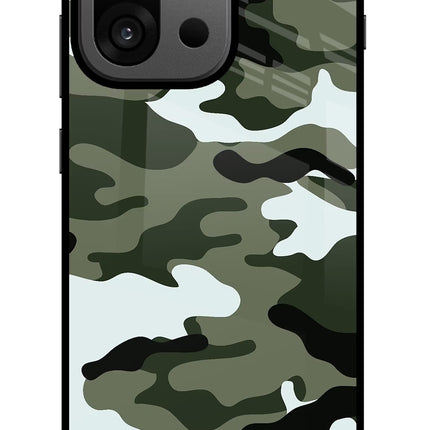 Camouflage OnePlus 13s Glass Case