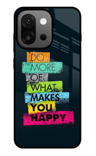 Do More Of What Makes You Happy OnePlus 13s Glass Case
