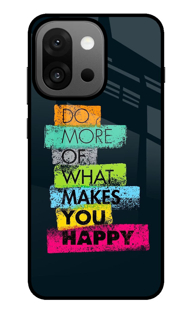 Do More Of What Makes You Happy OnePlus 13s Glass Case