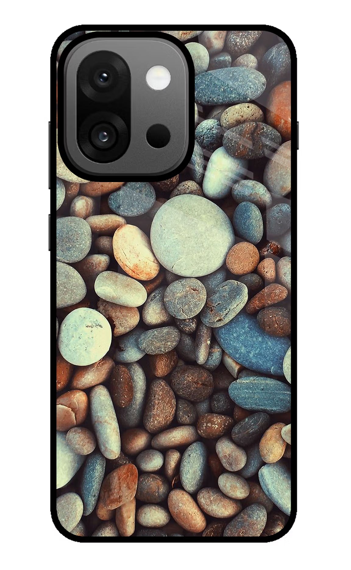 Pebble OnePlus 13s Glass Case Back Cover by Casekaro