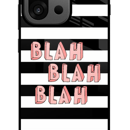 Blah Blah Blah OnePlus 13s Glass Case