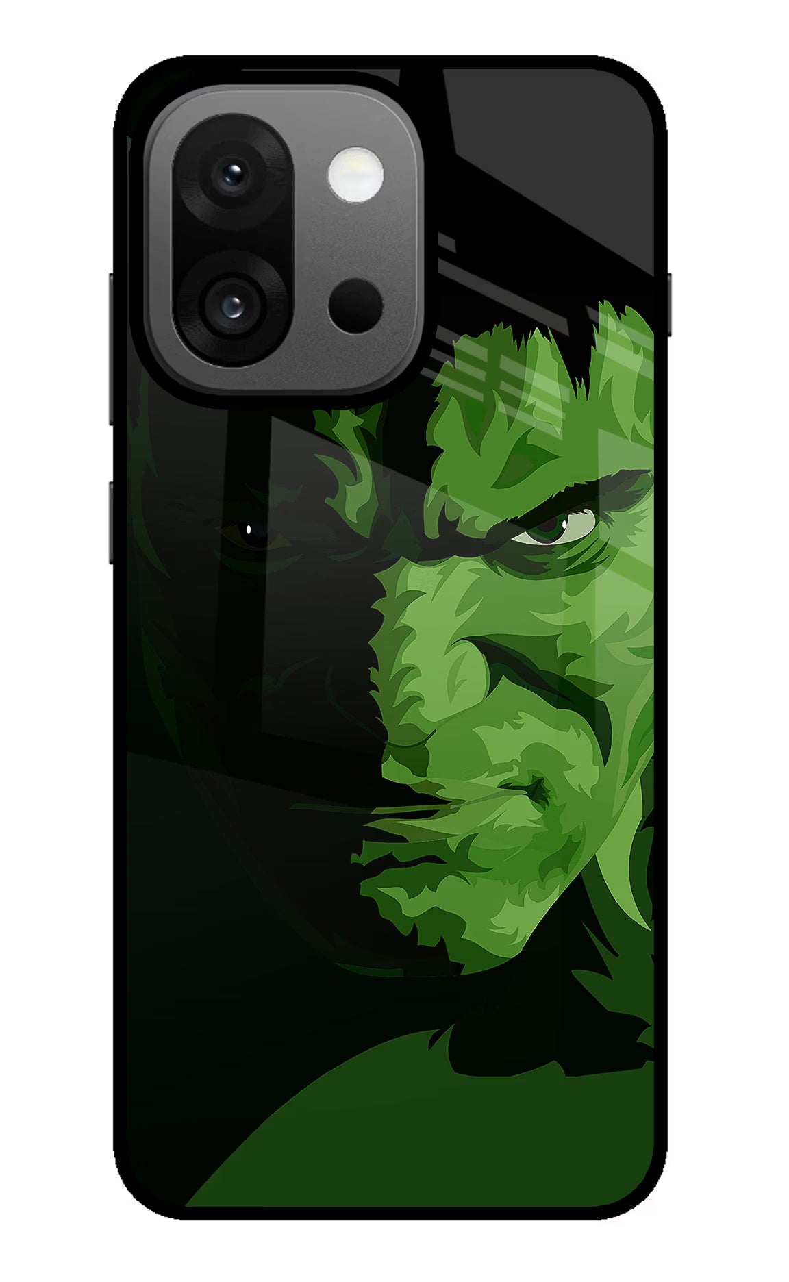 HULK OnePlus 13s Glass Case Back Cover by Casekaro