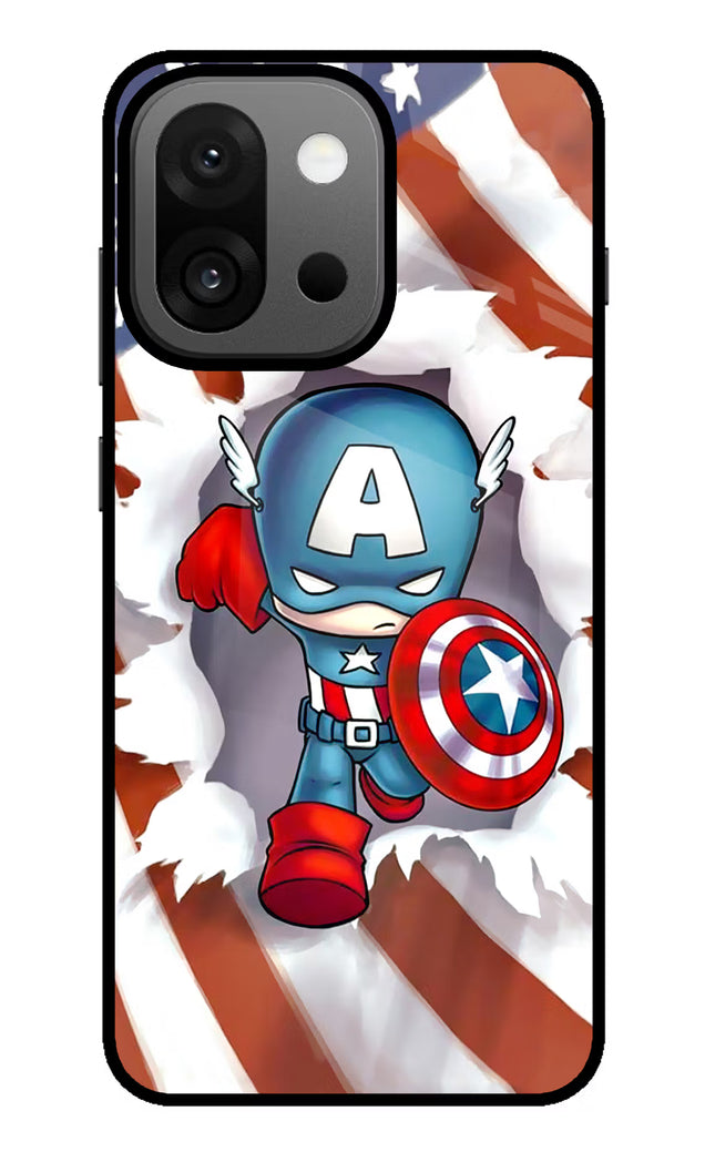 Captain America OnePlus 13s Glass Case