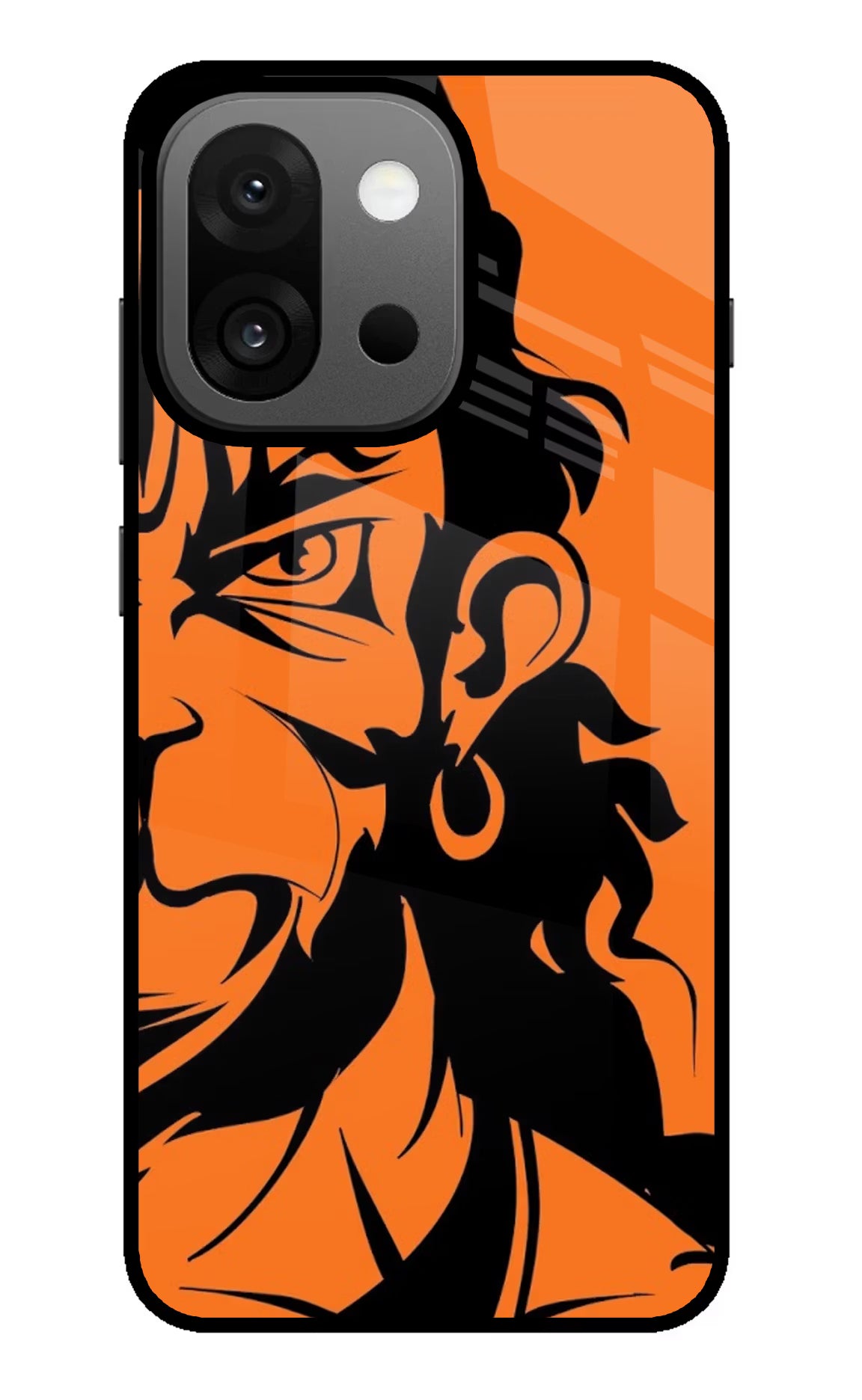 Hanuman OnePlus 13s Glass Case Back Cover by Casekaro