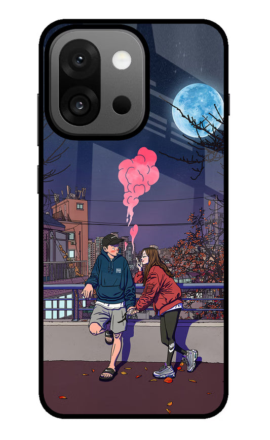 Chilling Couple OnePlus 13s Glass Case