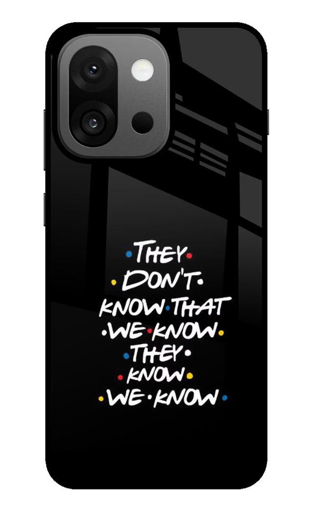 FRIENDS Dialogue OnePlus 13s Glass Case
