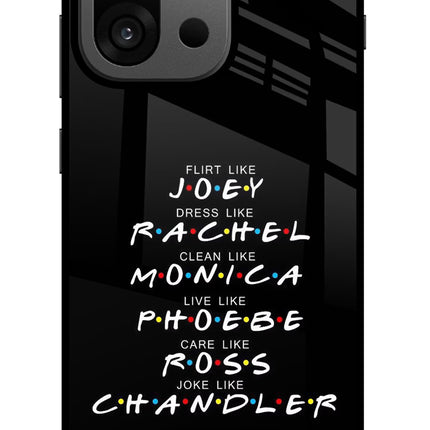FRIENDS Character OnePlus 13s Glass Case