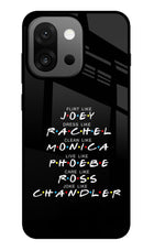 FRIENDS Character OnePlus 13s Glass Case