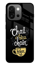 Chai Bina Chain Kaha Re OnePlus 13s Glass Case
