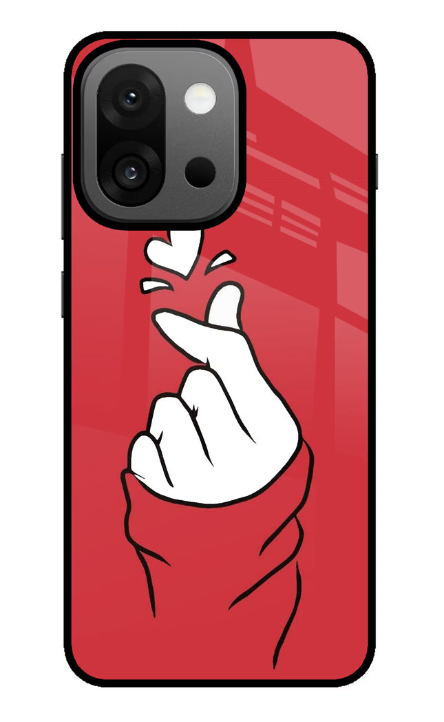 Korean Love Sign OnePlus 13s Glass Case