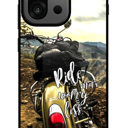 Ride More Worry Less OnePlus 13s Glass Case