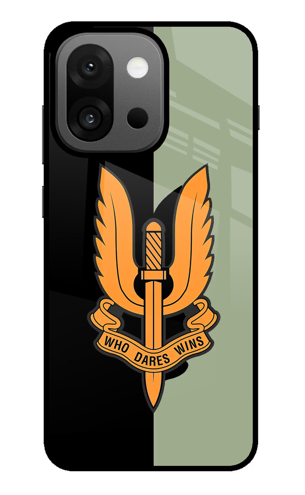 Balidan Logo OnePlus 13s Glass Case Back Cover by Casekaro