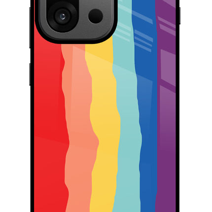 Rainbow OnePlus 13s Glass Case