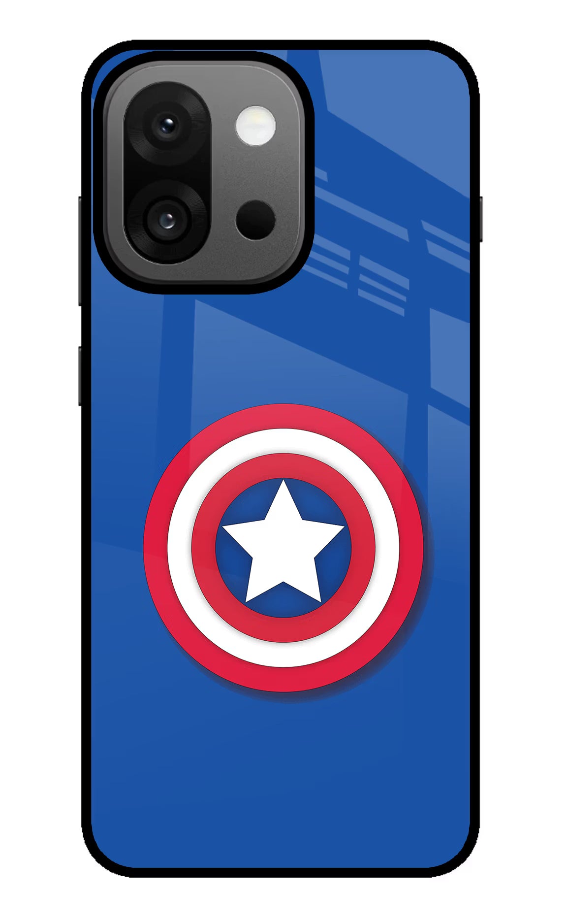 Shield OnePlus 13s Glass Case Back Cover by Casekaro