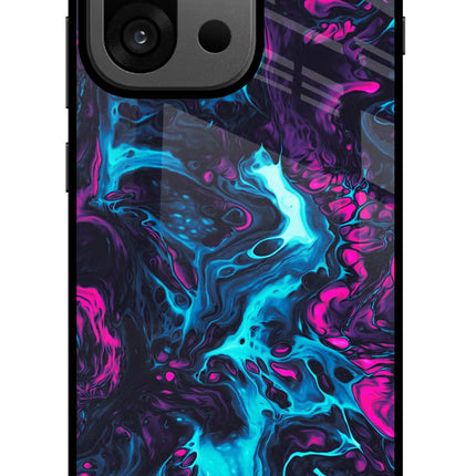 Abstract OnePlus 13s Glass Case