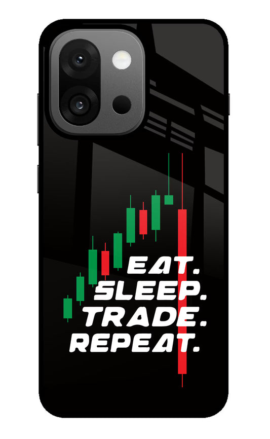 Eat Sleep Trade Repeat OnePlus 13s Glass Case
