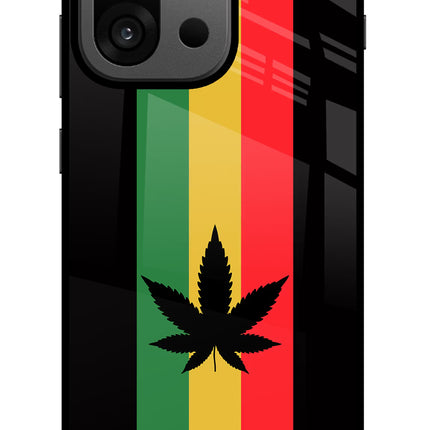 Weed Flag OnePlus 13s Glass Case
