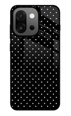 White Dots OnePlus 13s Glass Case