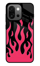 Fire Flames OnePlus 13s Glass Case
