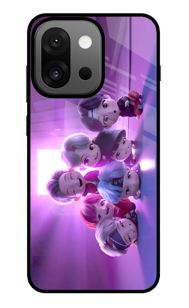 BTS Chibi OnePlus 13s Glass Case