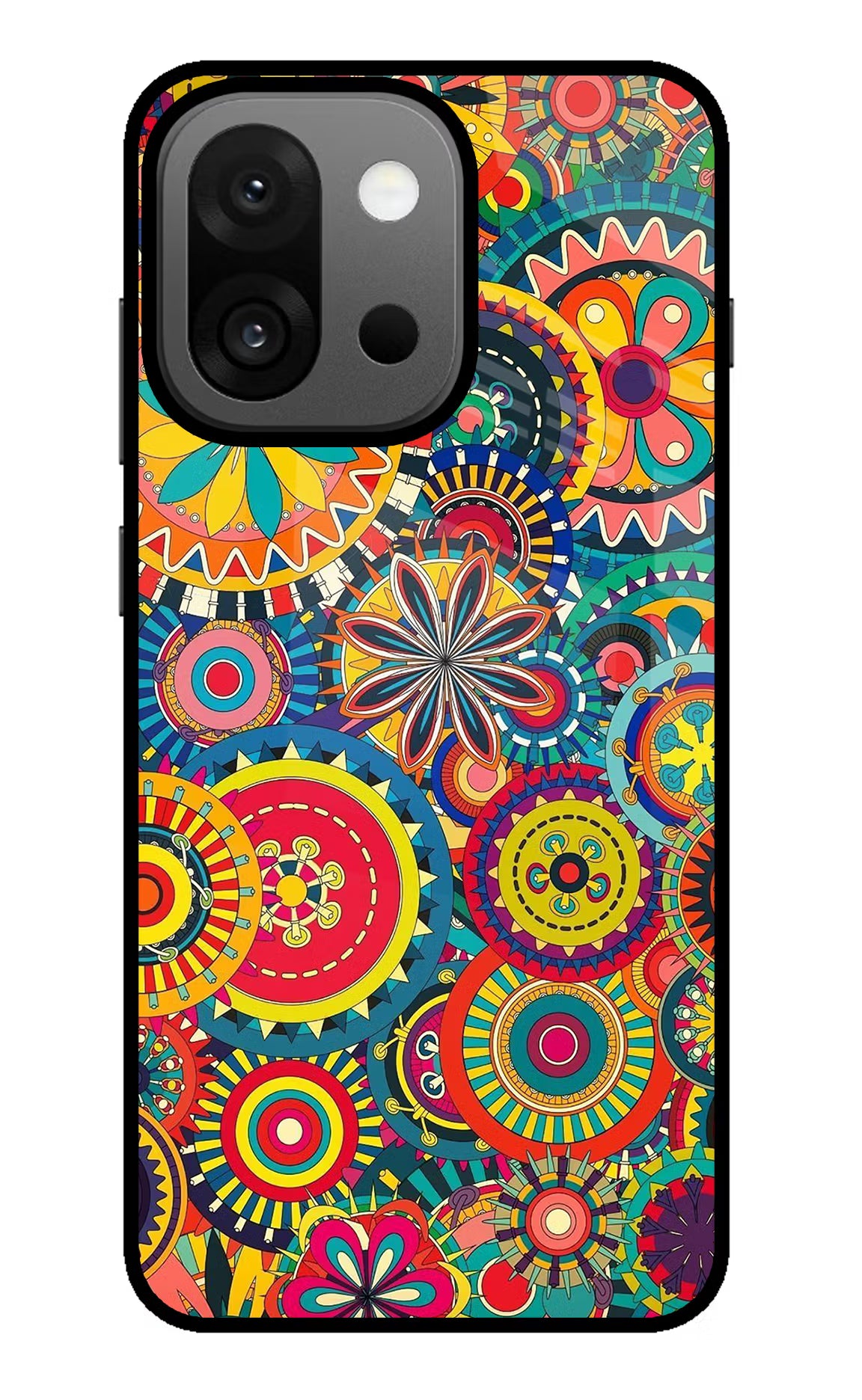 Gol Gol Art OnePlus 13s Glass Case Back Cover by Casekaro