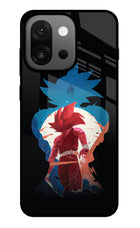 Goku OnePlus 13s Glass Case Back Cover by Casekaro