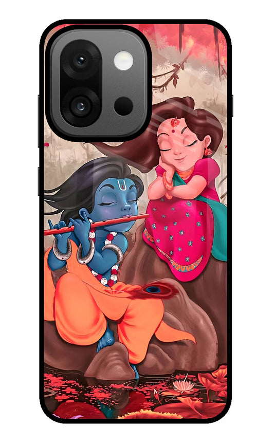 Radhe Krishna OnePlus 13s Glass Case