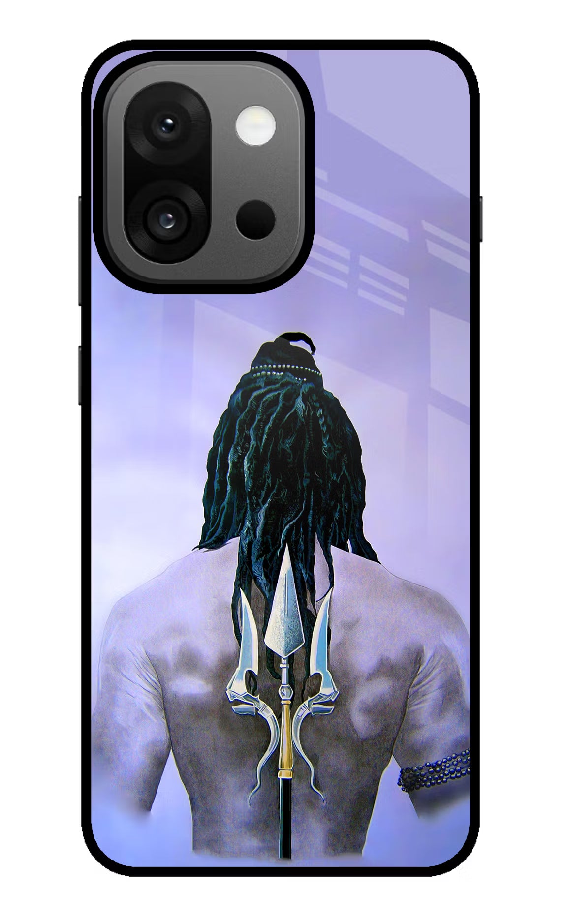 Shiva OnePlus 13s Glass Case Back Cover by Casekaro