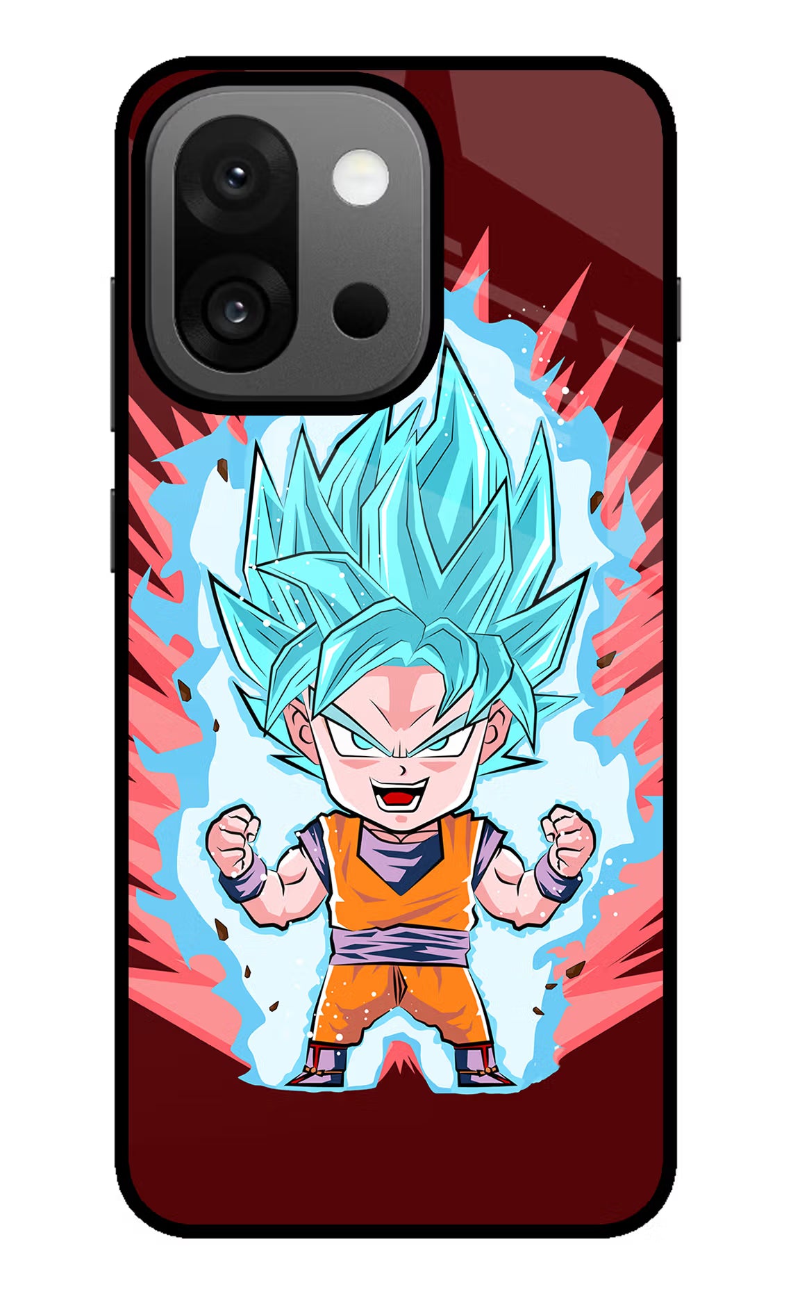 Goku Little OnePlus 13s Glass Case