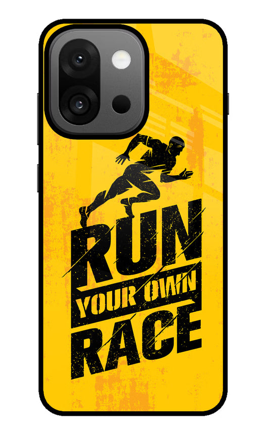 Run Your Own Race OnePlus 13s Glass Case