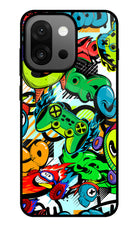 Game Doodle OnePlus 13s Glass Case