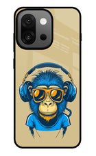 Monkey Headphone OnePlus 13s Glass Case